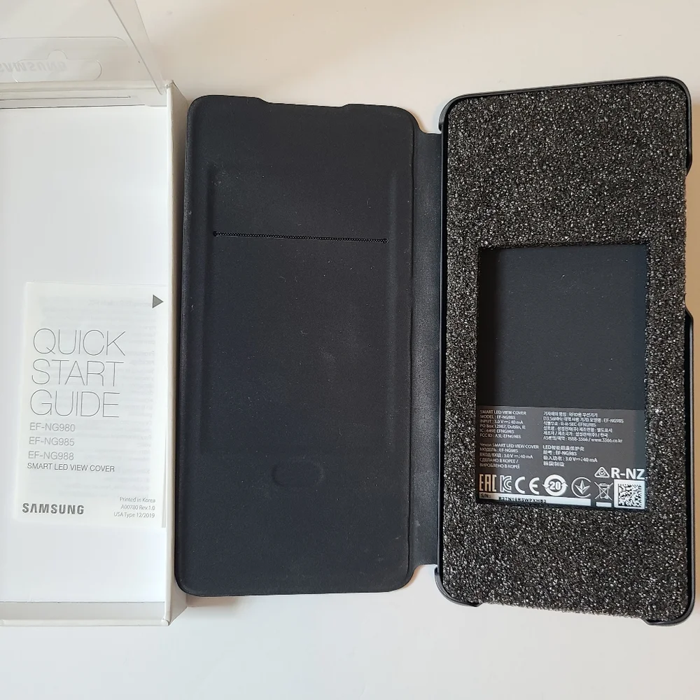 🆕️SAMSUNG Galaxy S20+5G LED Wallet Cover